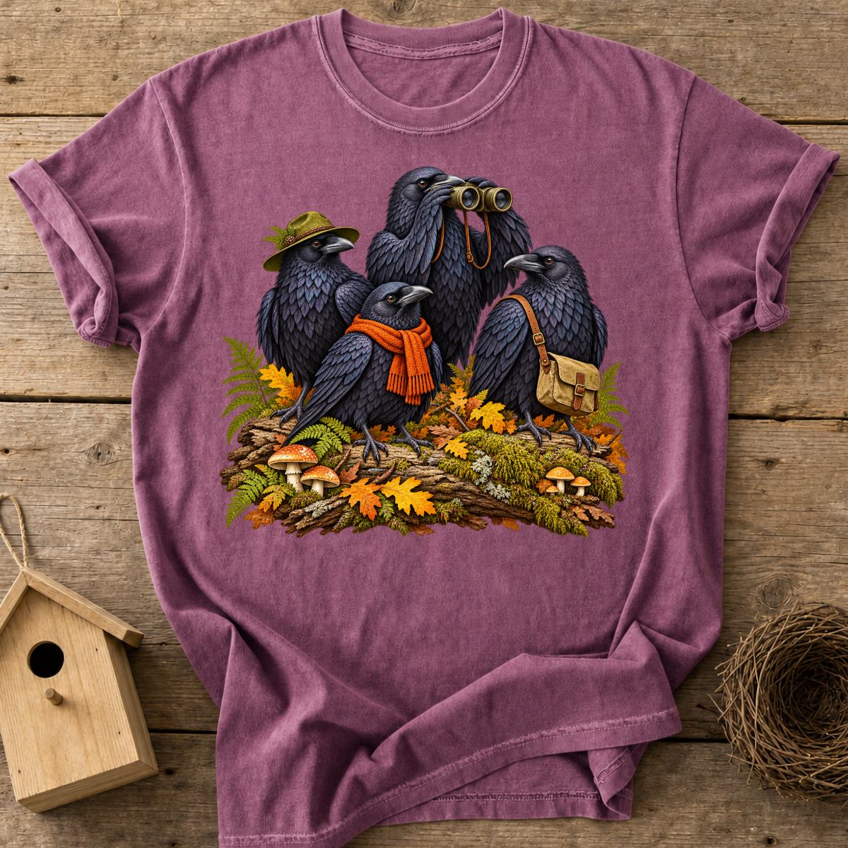 Raven Birdwatching Club T-Shirt