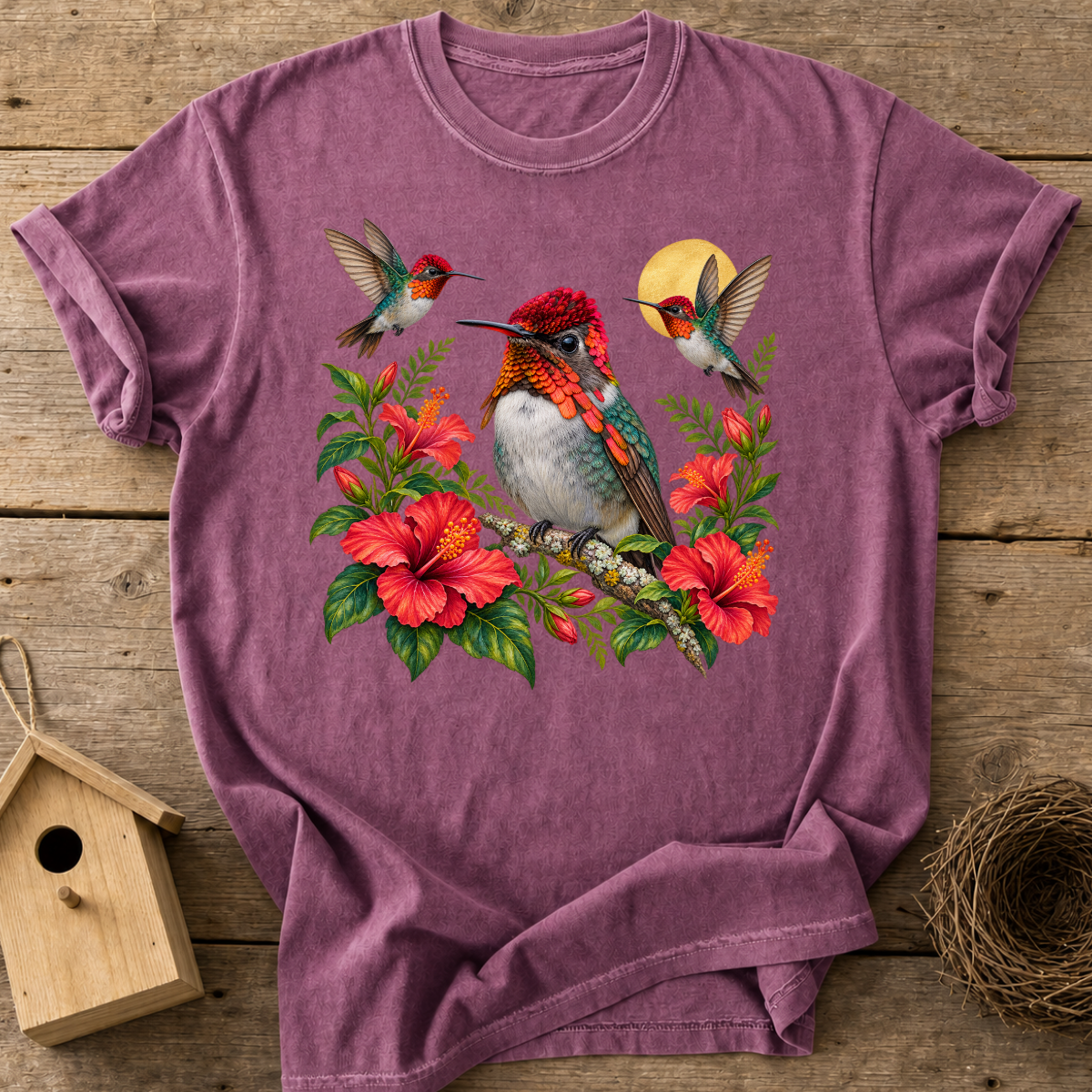 Hummingbird Garden T-Shirt                1.
