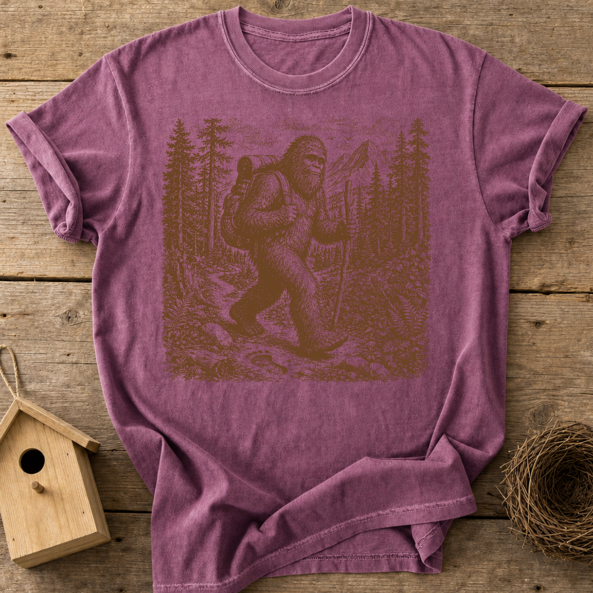 Sasquatch Woodland Hike T-Shirt
