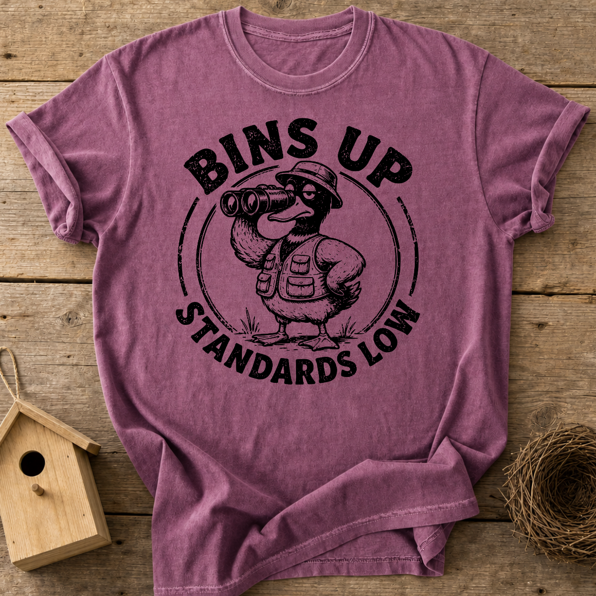 Bins Up Standards Low T-Shirt