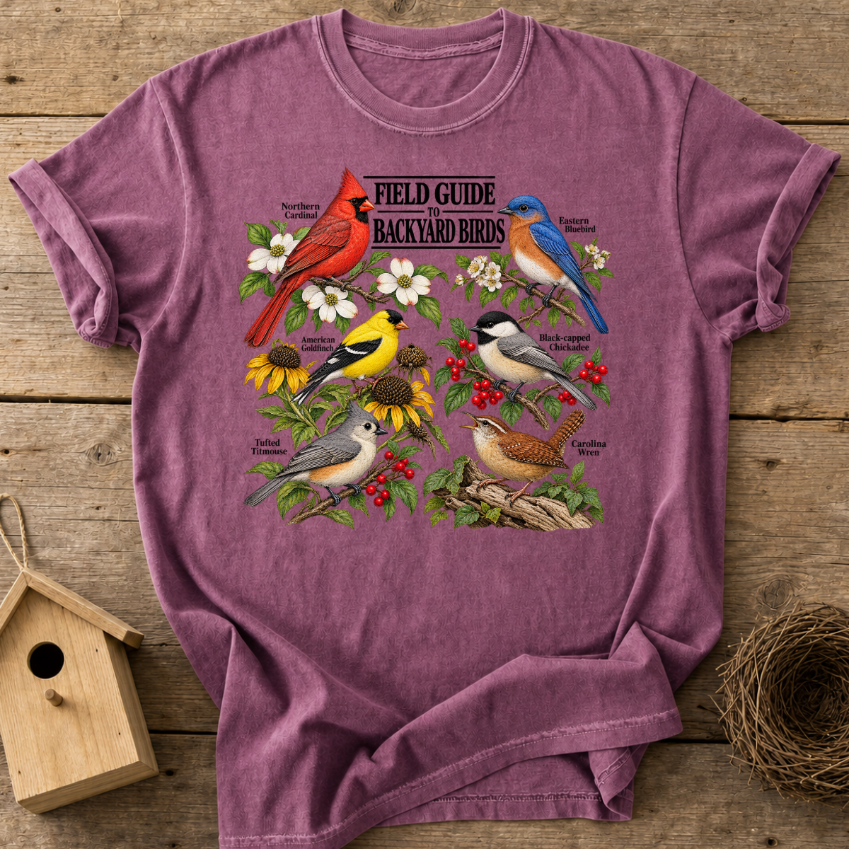 Backyard Bird Guide T-Shirt