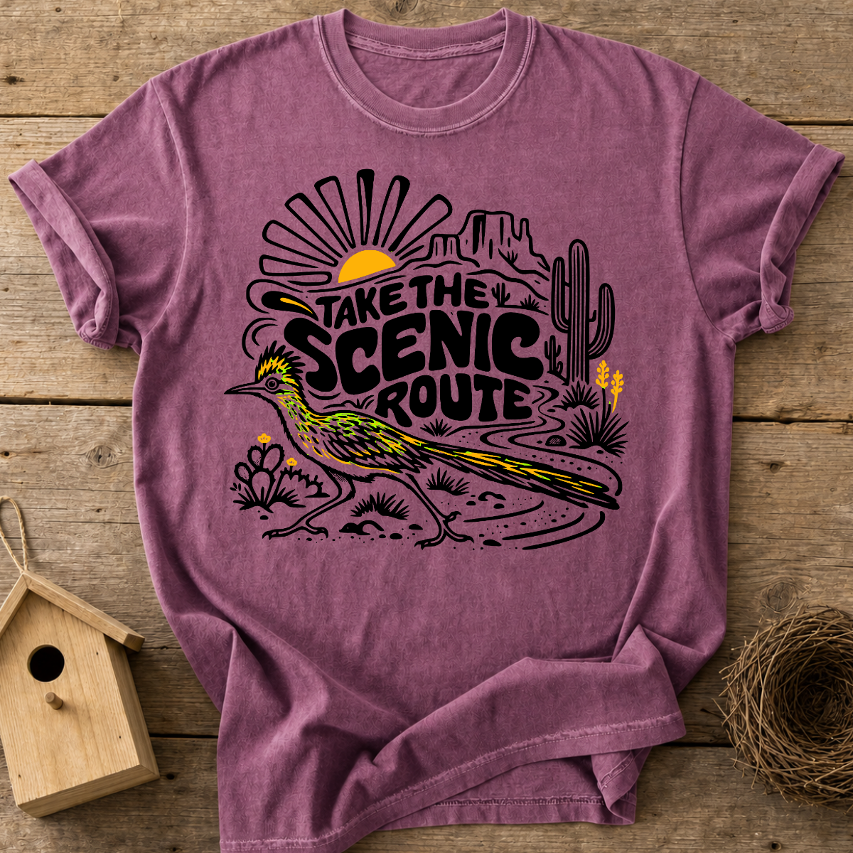Scenic Route Roadrunner T-Shirt