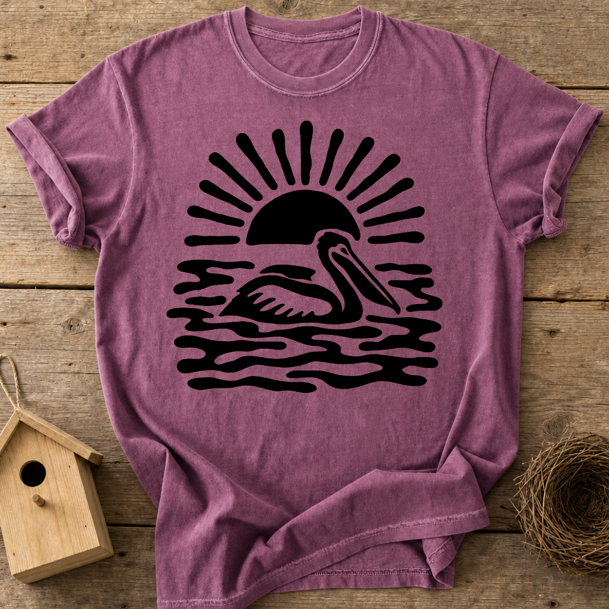 Sunset Pelican T-Shirt