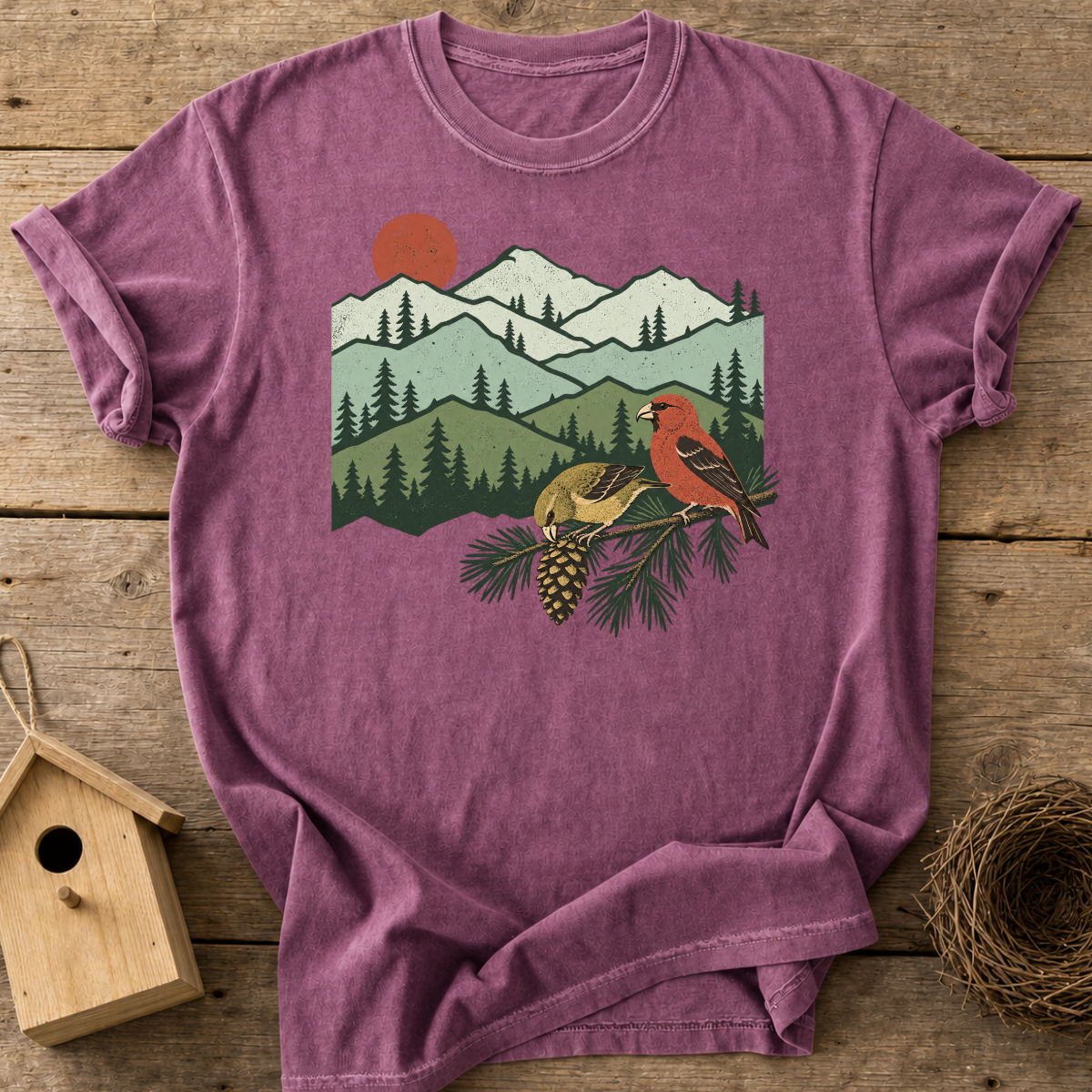 Mountain Crossbills T-Shirt