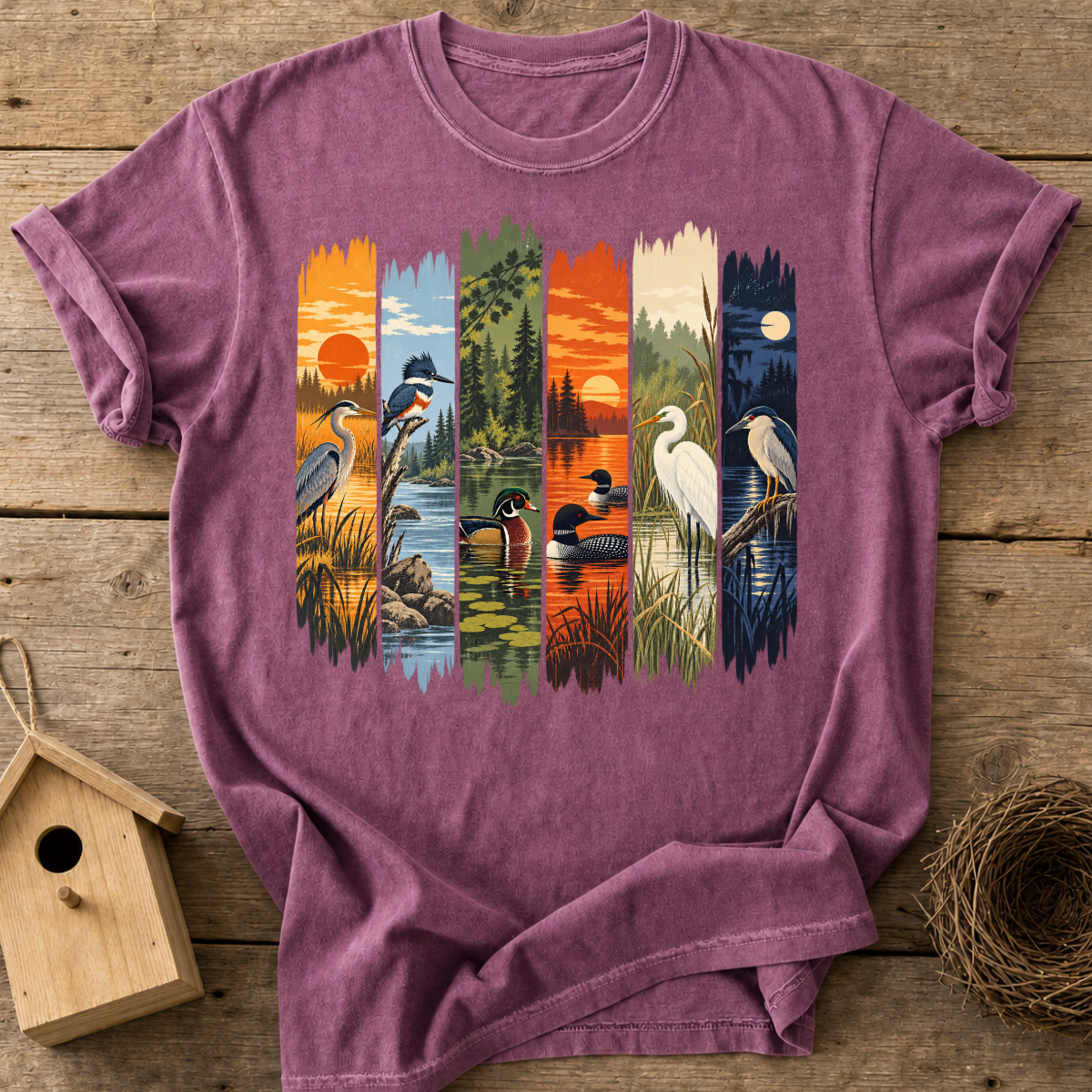 Wetland Birds T-Shirt