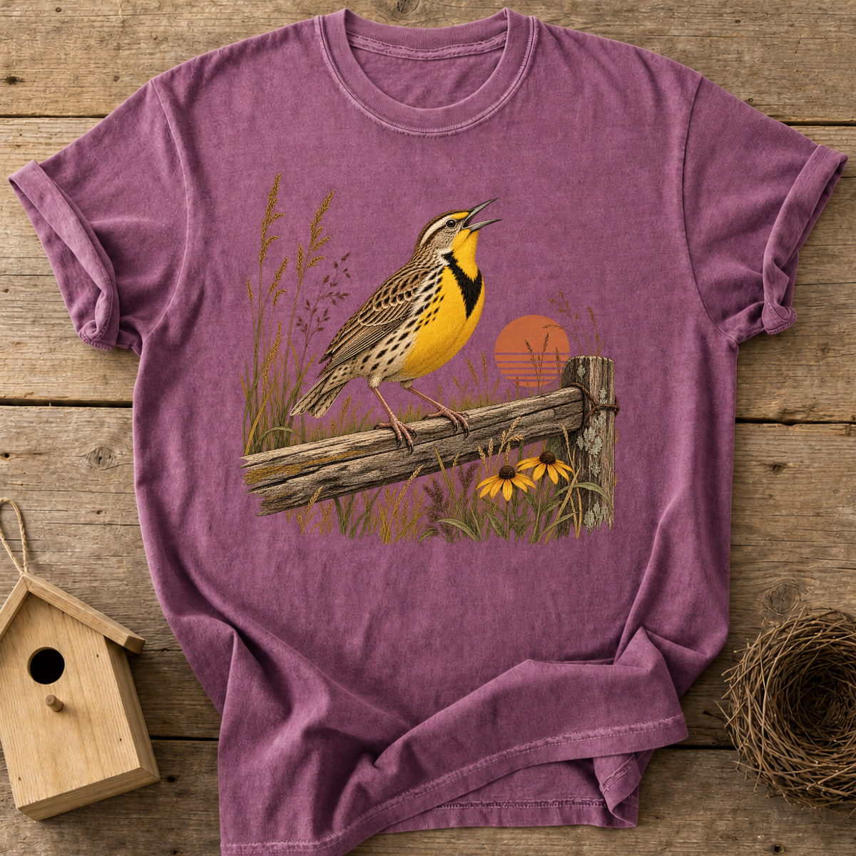Meadowlark Sunset T-Shirt
