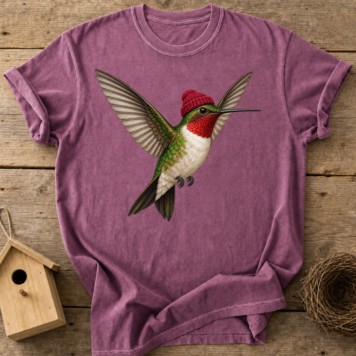 Beanie Hummingbird T-Shirt