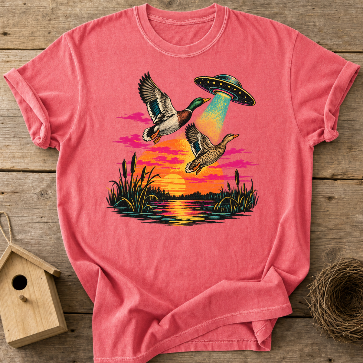 UFO Duck Encounter T-Shirt