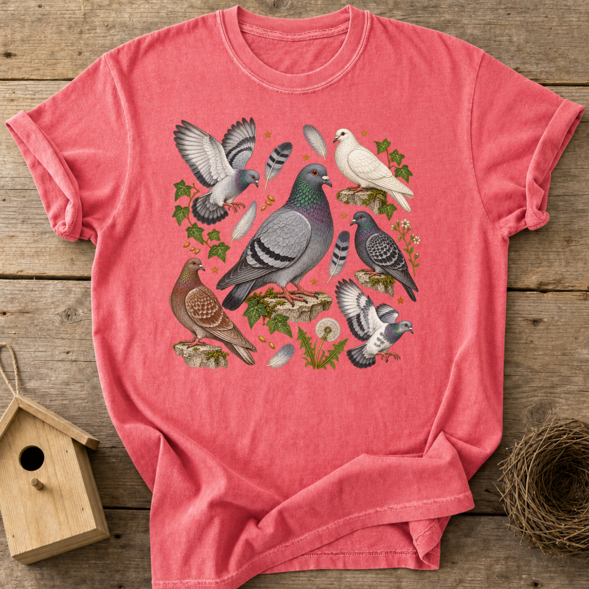 Pigeon Field Guide T-Shirt