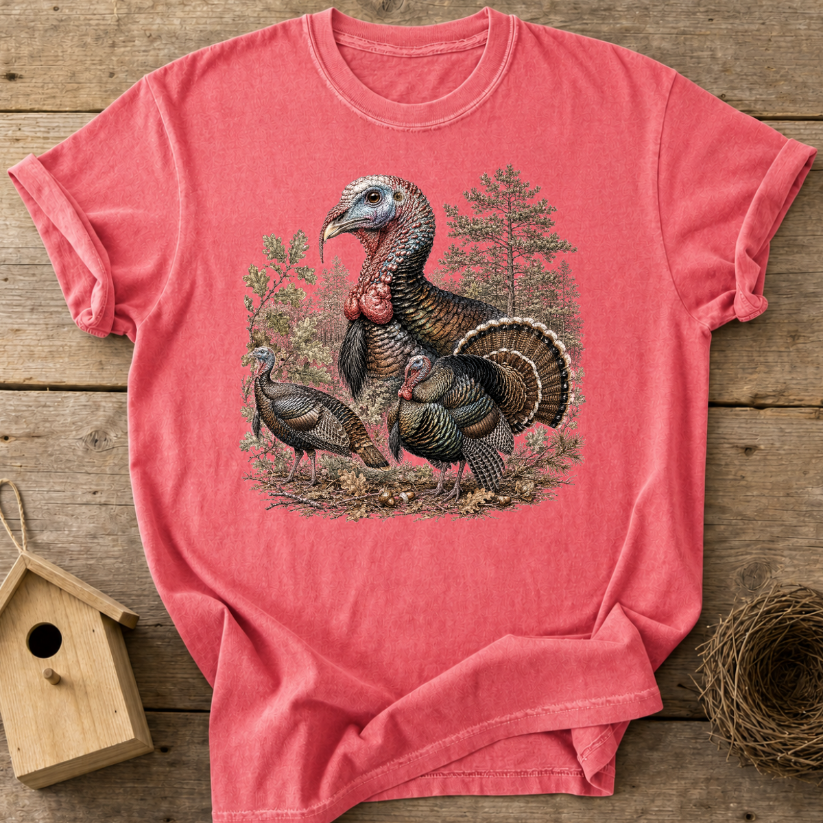 Fall Turkey Flock T-Shirt
