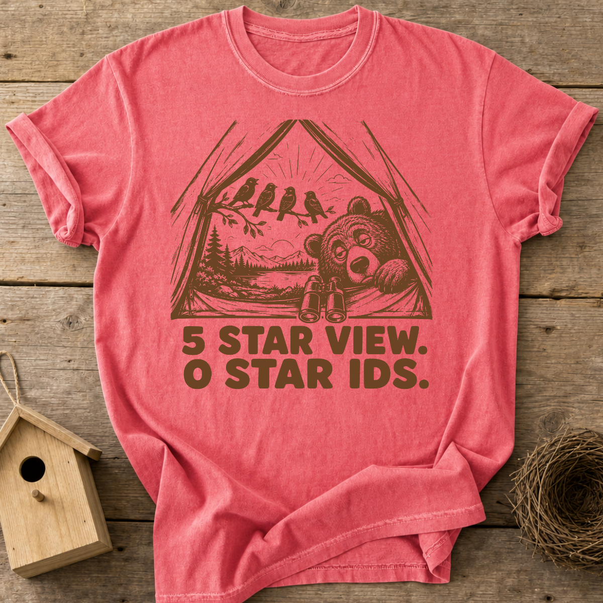 5 Star View 0 Star IDs T-Shirt
