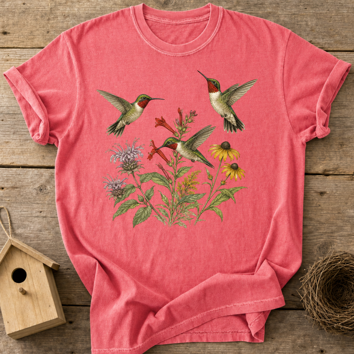 Hummingbird Wildflower T-Shirt