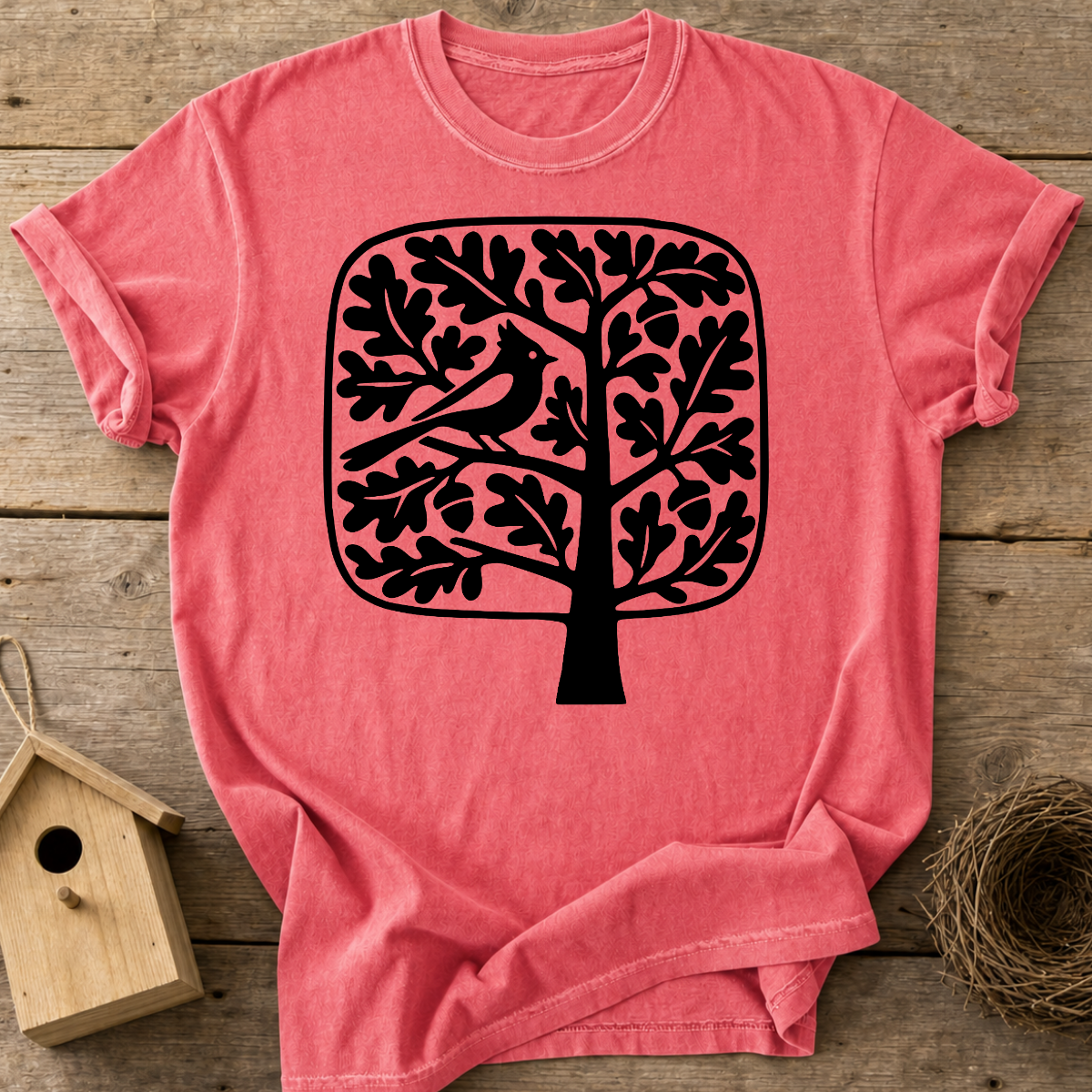 Oak Tree Songbird T-Shirt