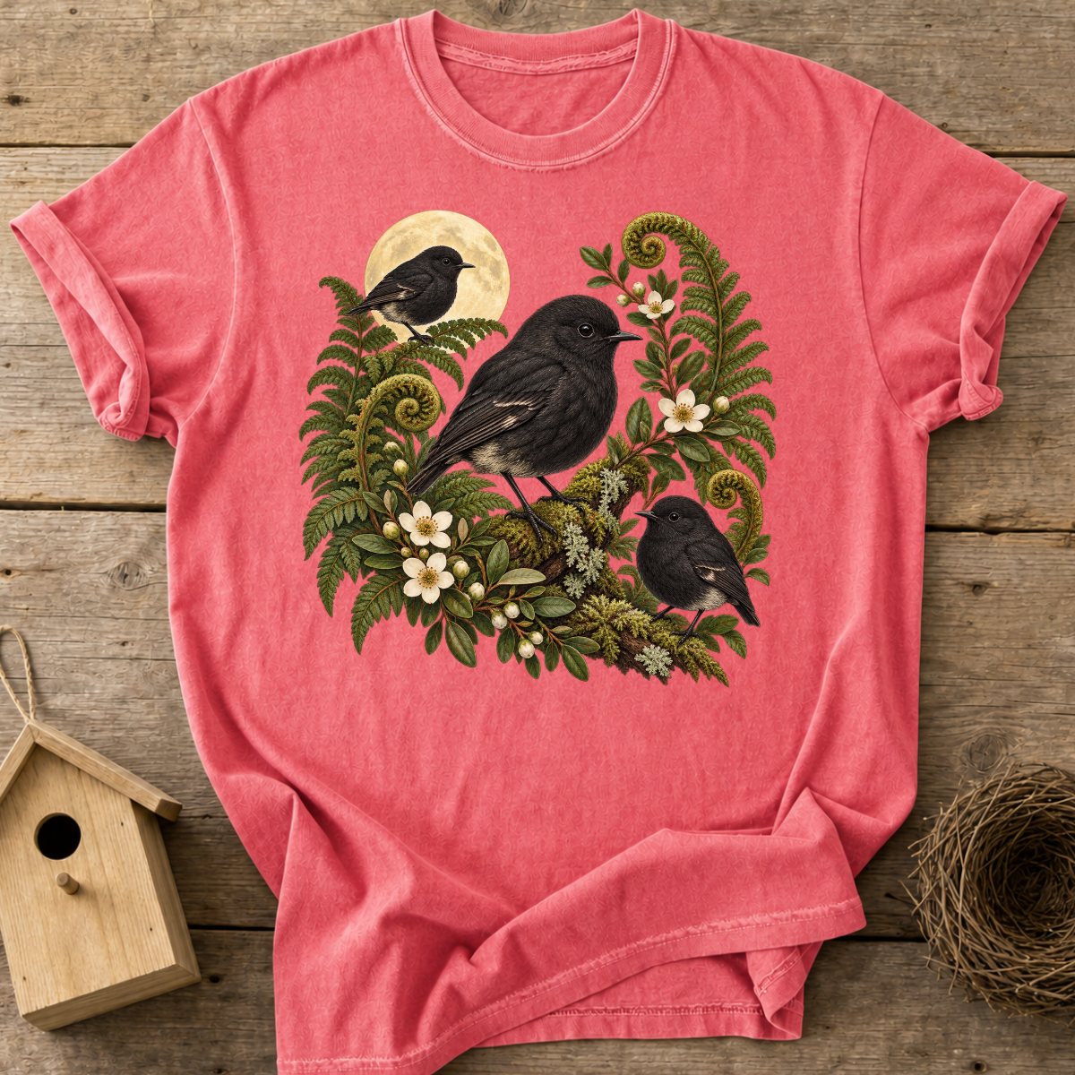 Black Robin T-Shirt