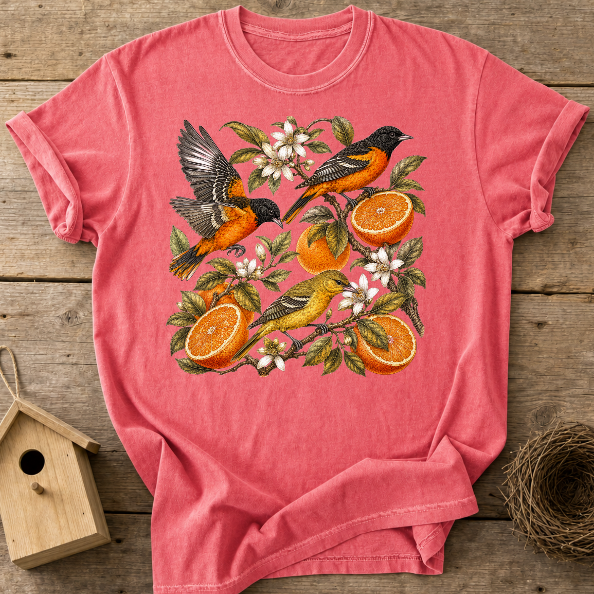 Vintage Oriole Bird T-Shirt