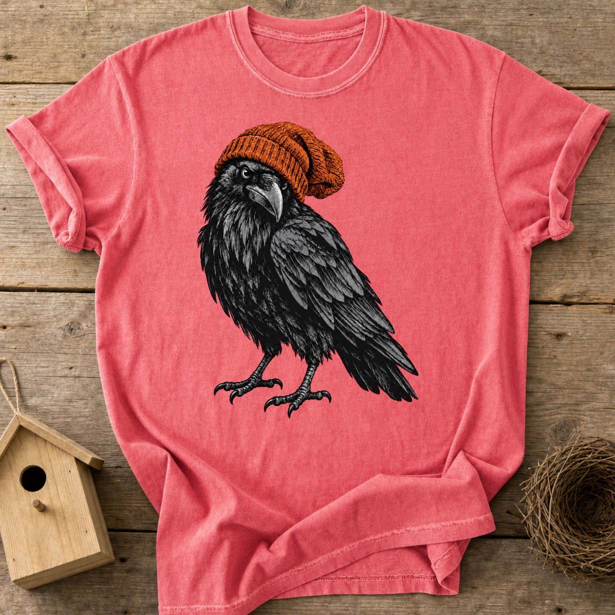 Beanie Raven T-Shirt