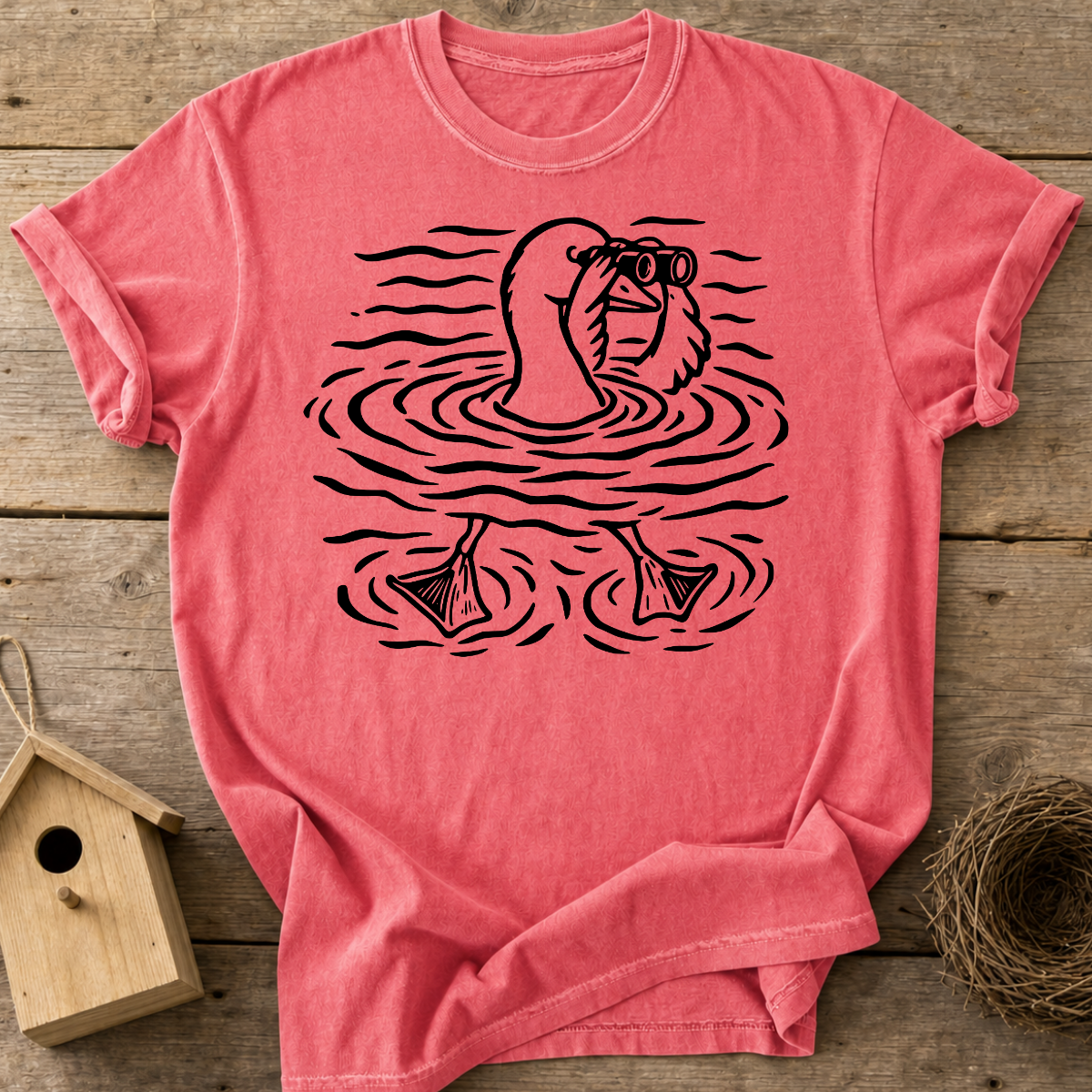 Birdwatching Goose T-Shirt