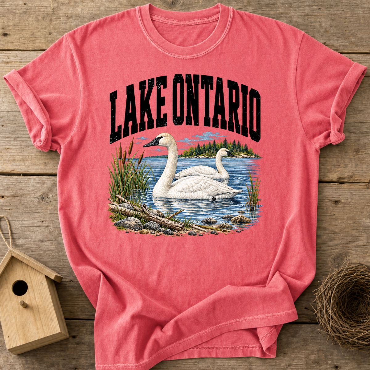 Lake Ontario Swan T-Shirt