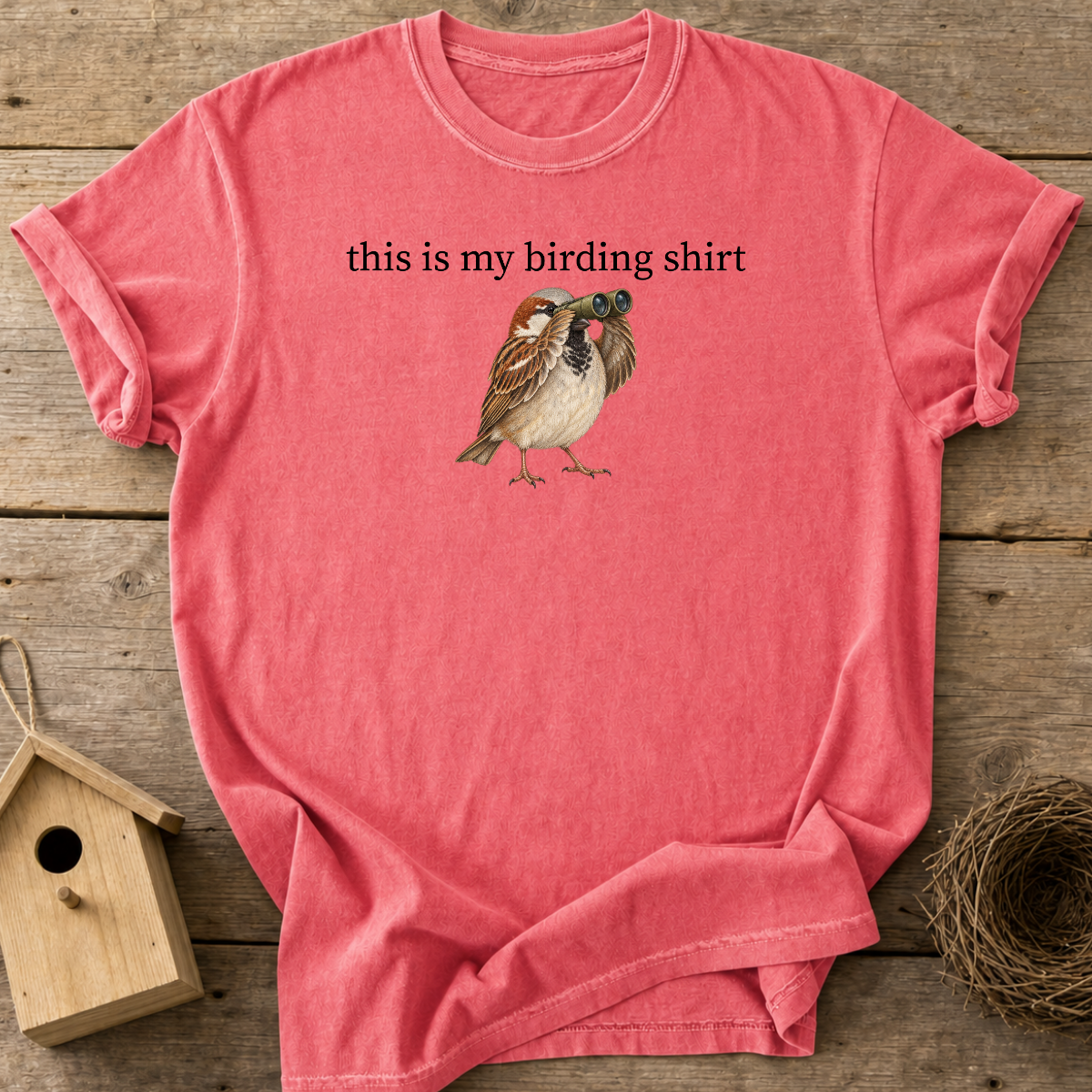 Birding Sparrow T-Shirt