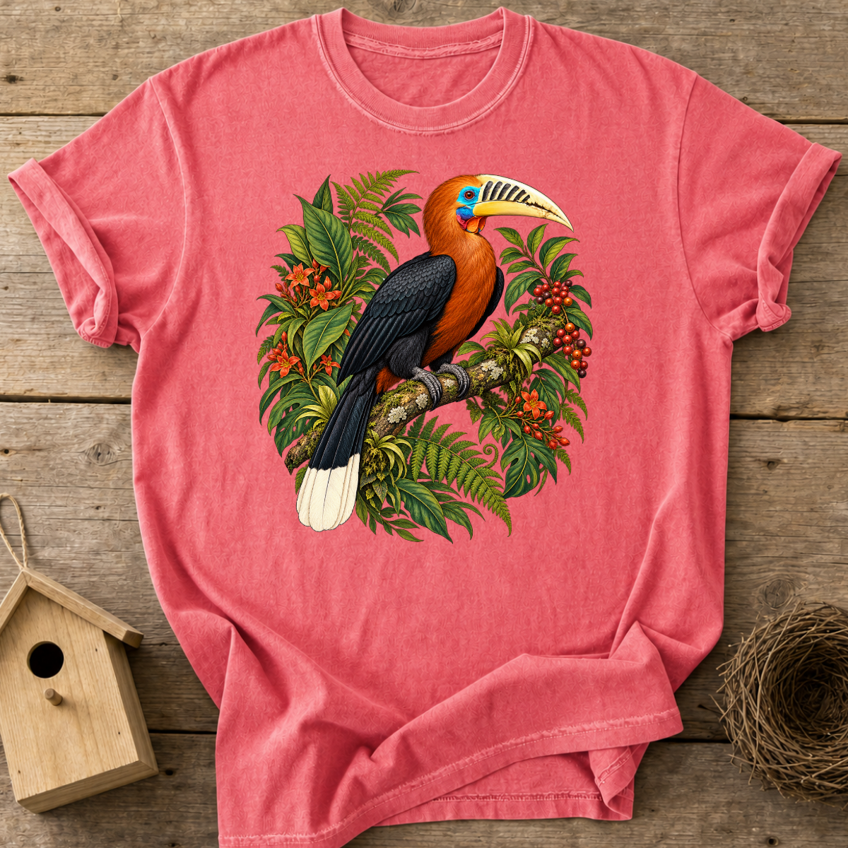Tropical Hornbill T-Shirt