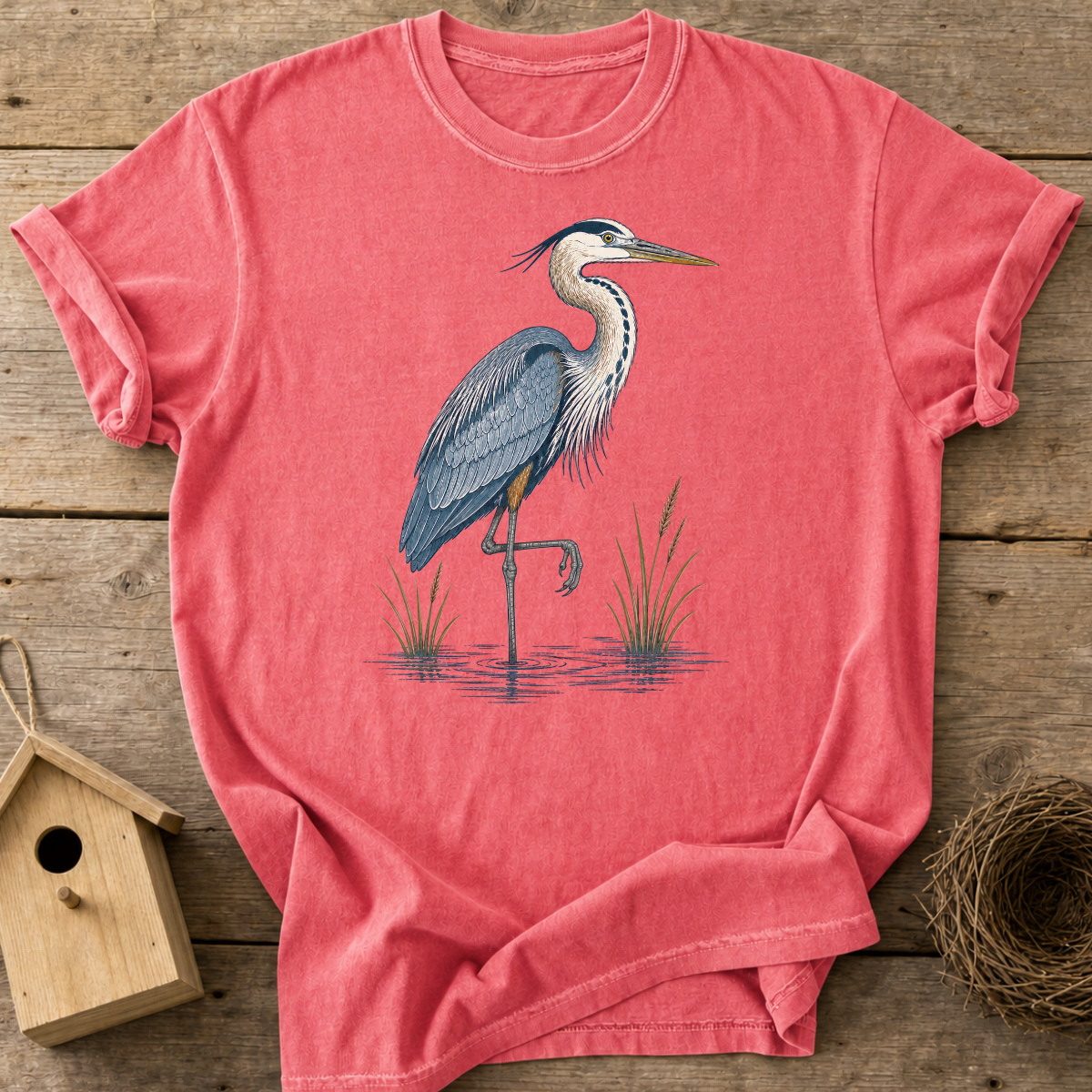 Blue Heron Marsh T-Shirt