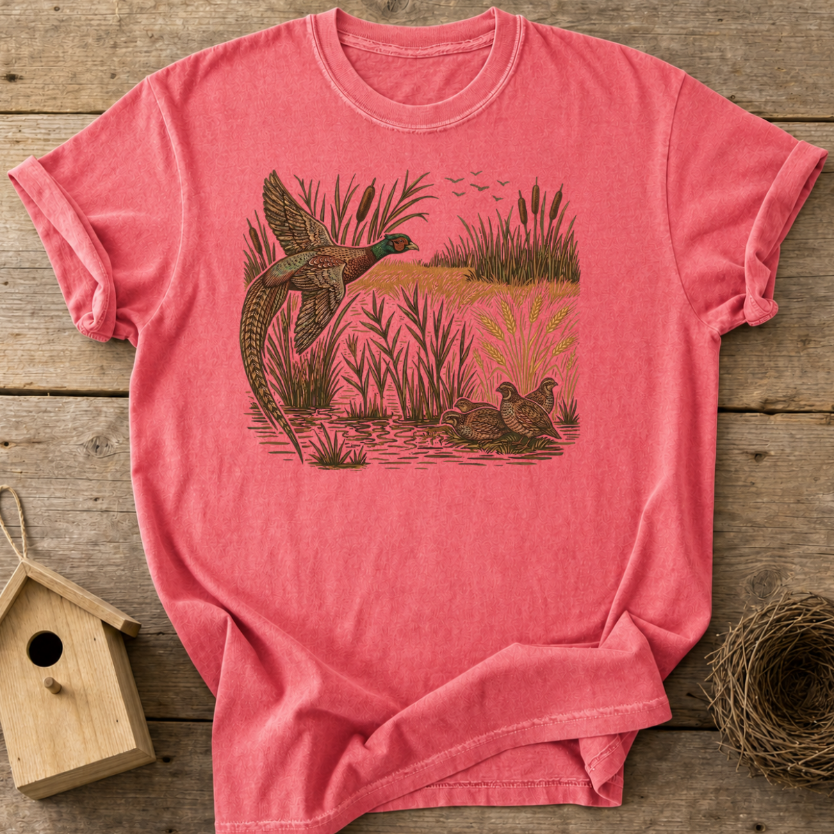 Pheasant And Quail T-Shirt