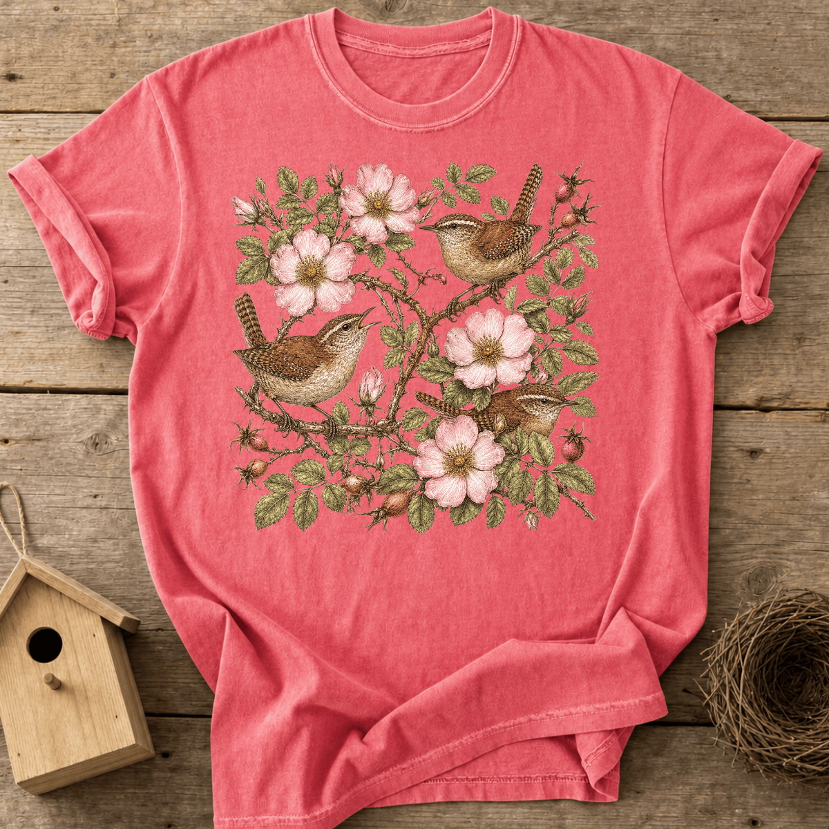 Wrens Wild Roses T-Shirt