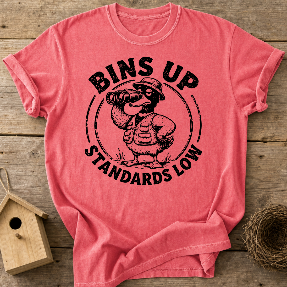 Bins Up Standards Low T-Shirt