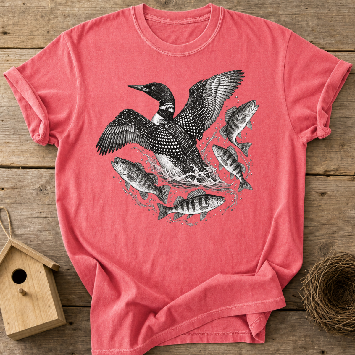 Loon Fishing T-Shirt