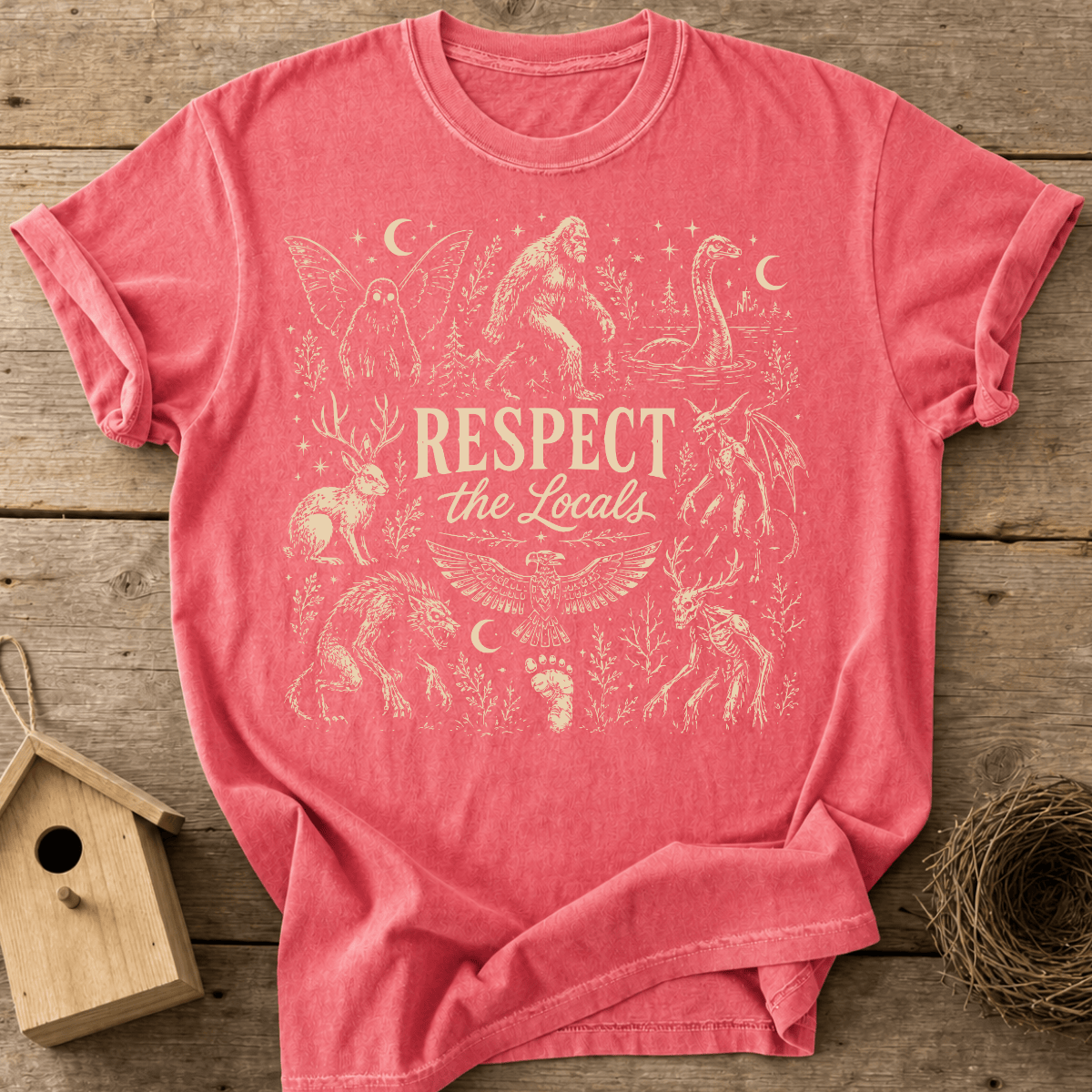 Respect The Locals Cryptid T-Shirt