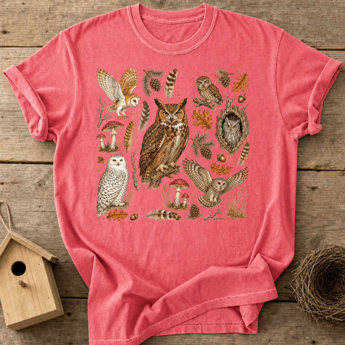 Owls Field Guide T-Shirt
