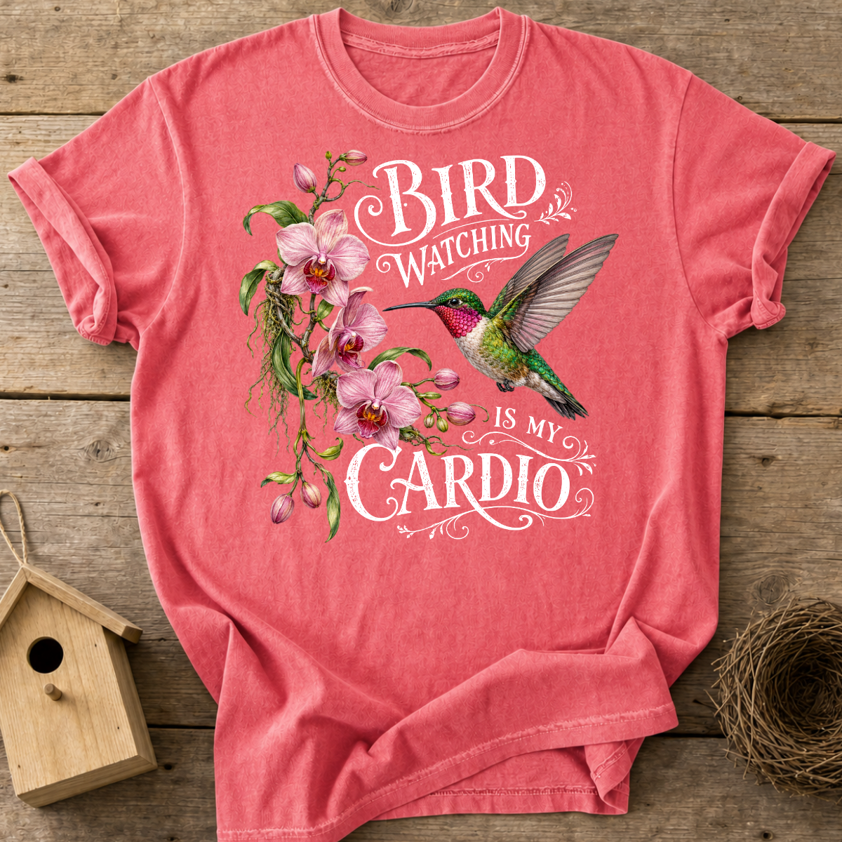 Birdwatching Is My Cardio T-Shirt