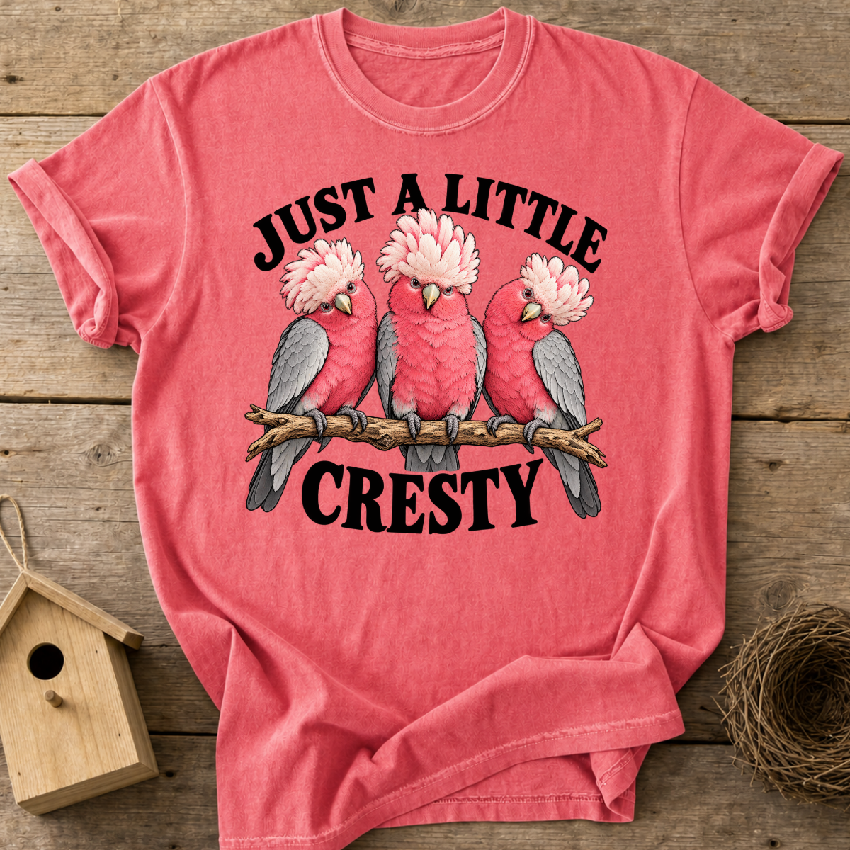 Little Cresty Galah T-Shirt