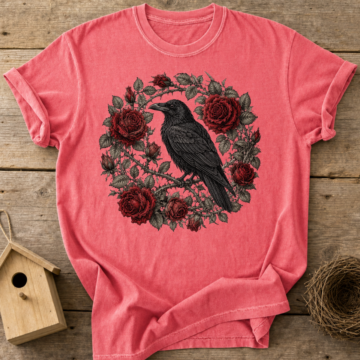Raven Roses T-Shirt