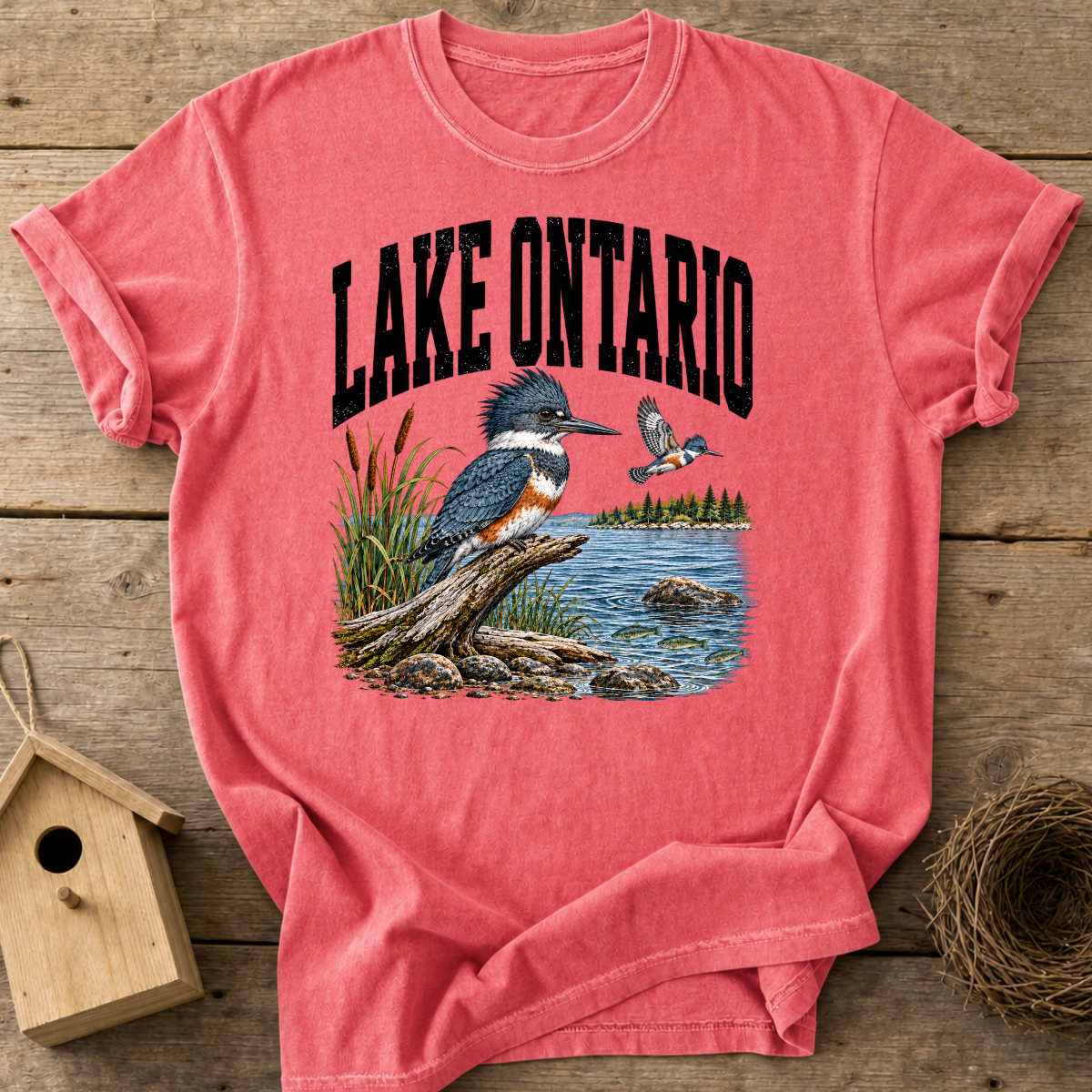Lake Ontario Kingfisher T-Shirt