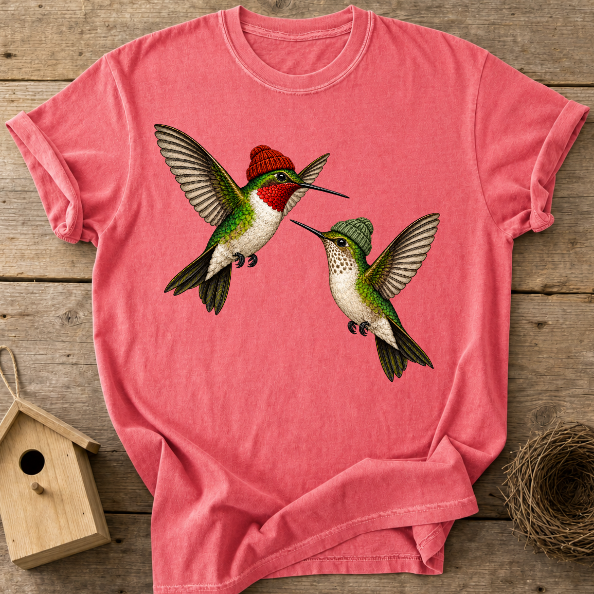 Beanie Hummingbird T-Shirt