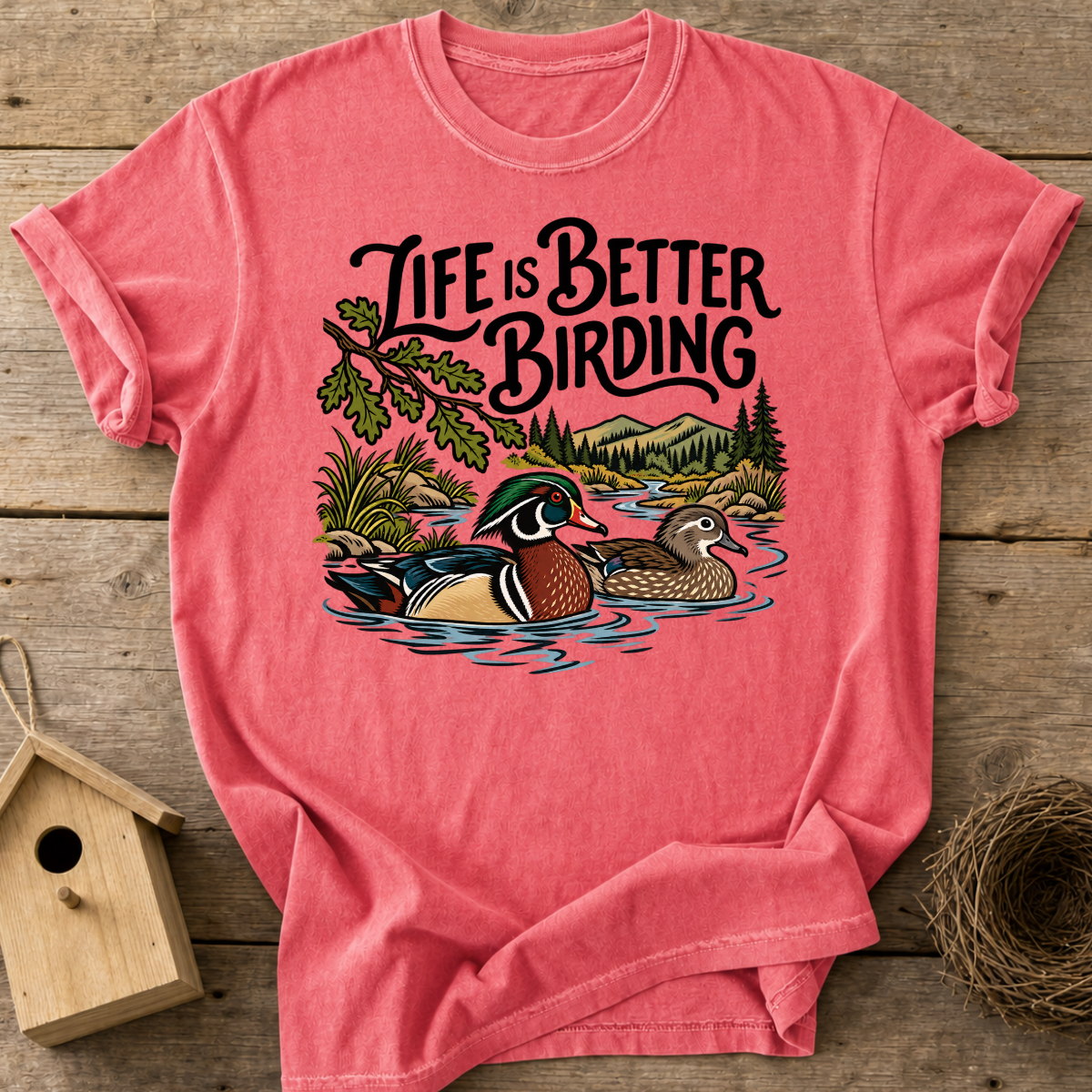 Wood Duck Couple T-Shirt
