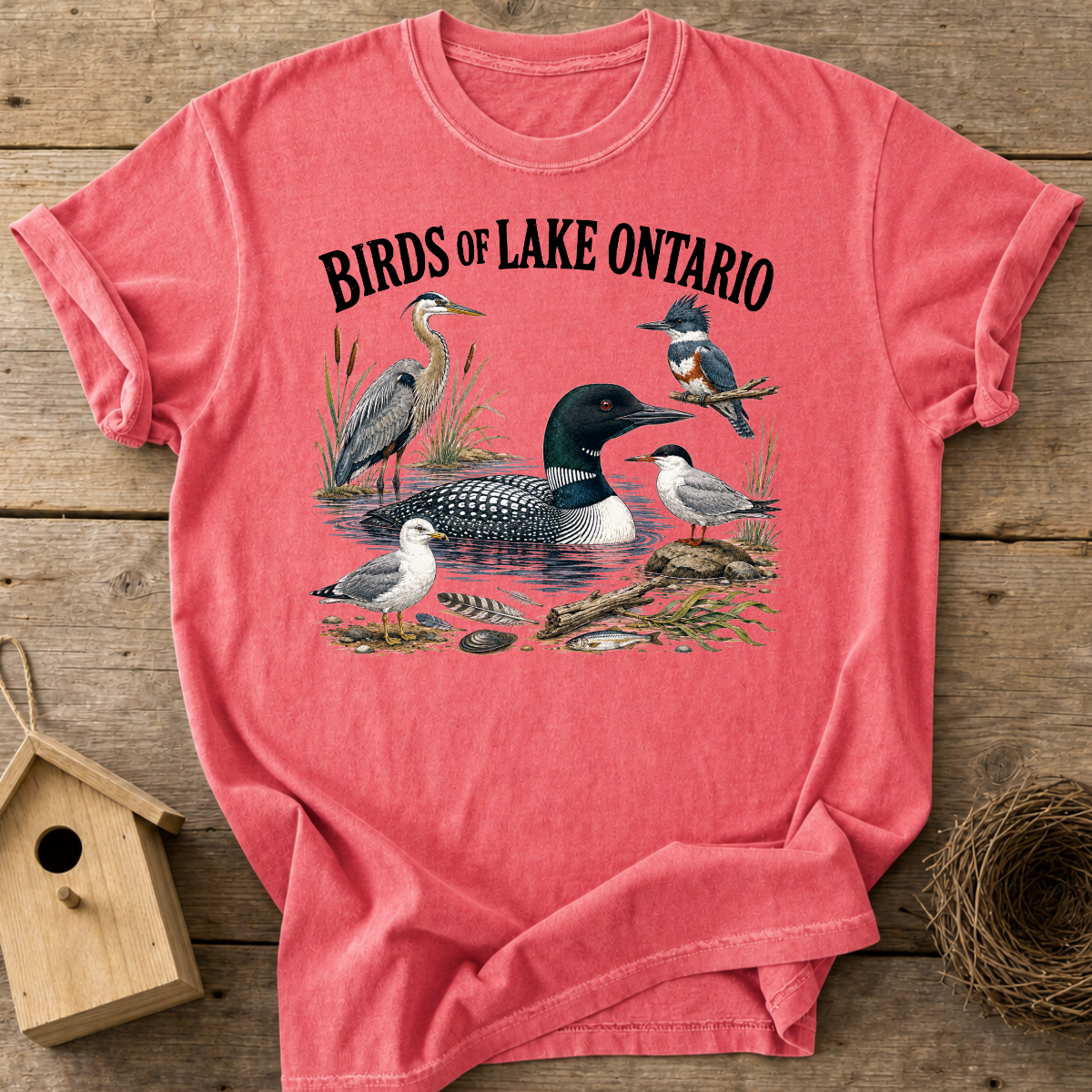 Birds Lake Ontario T-Shirt