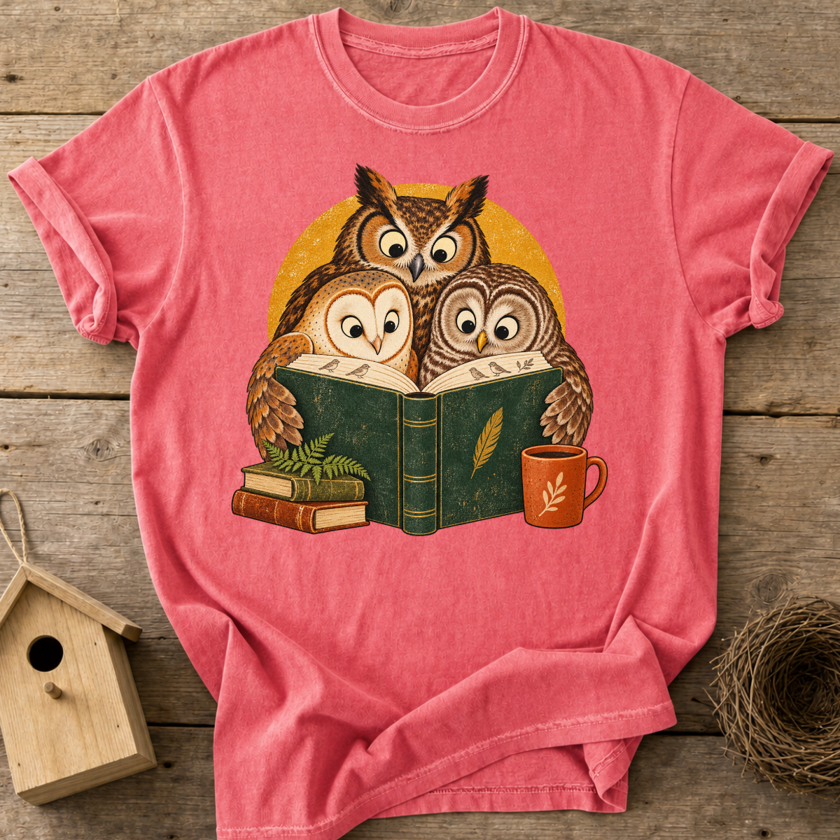Owl Book Club T-Shirt