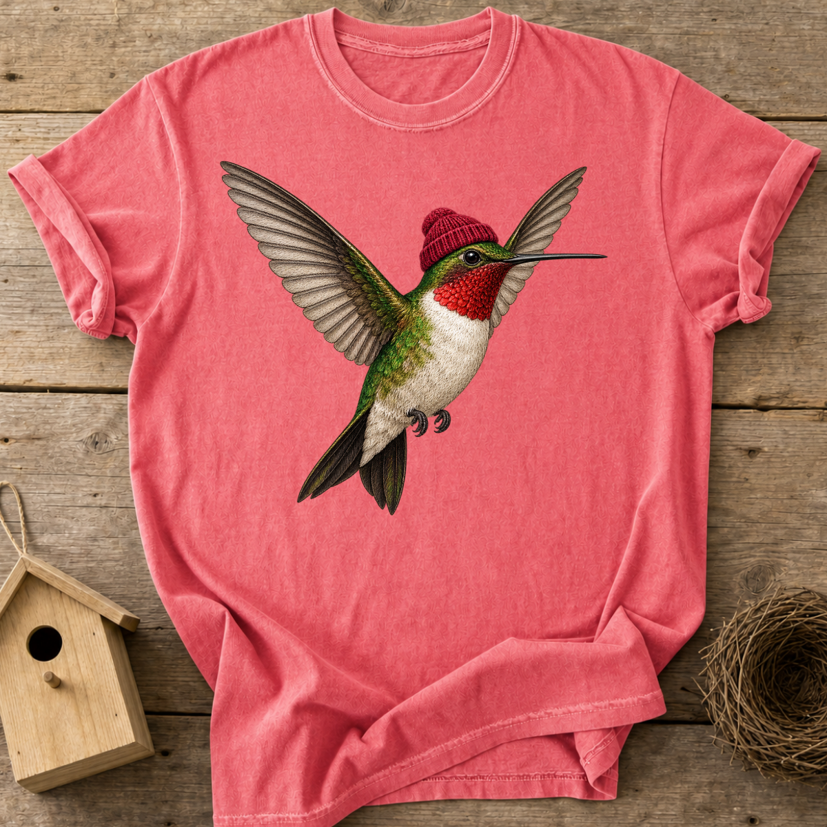 Beanie Hummingbird T-Shirt