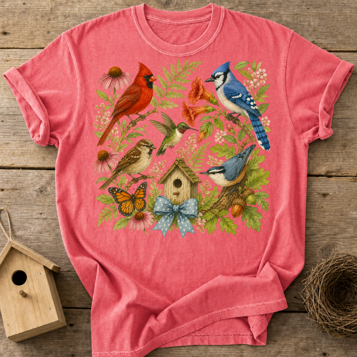 Garden Birds T-Shirt