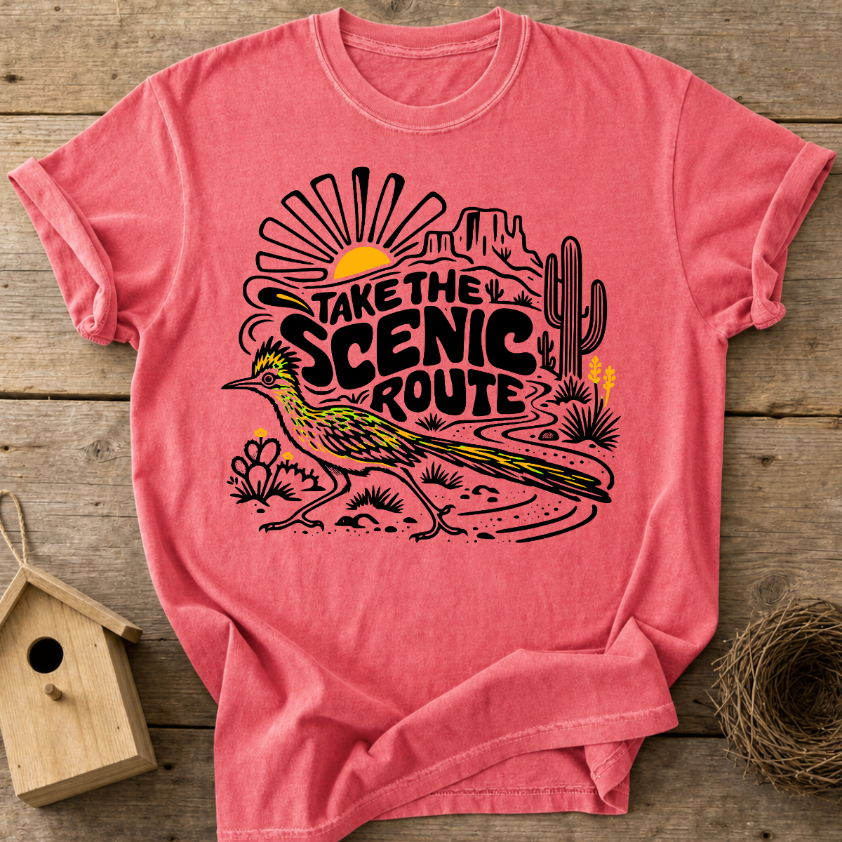 Scenic Route Roadrunner T-Shirt