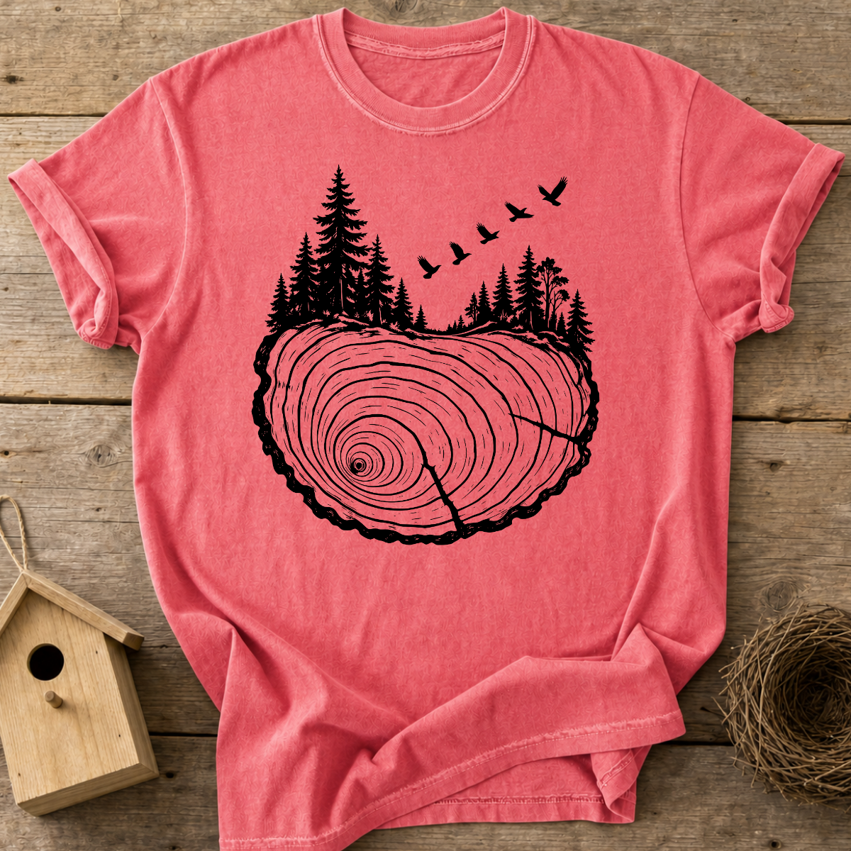 Forest Rings Flight T-Shirt
