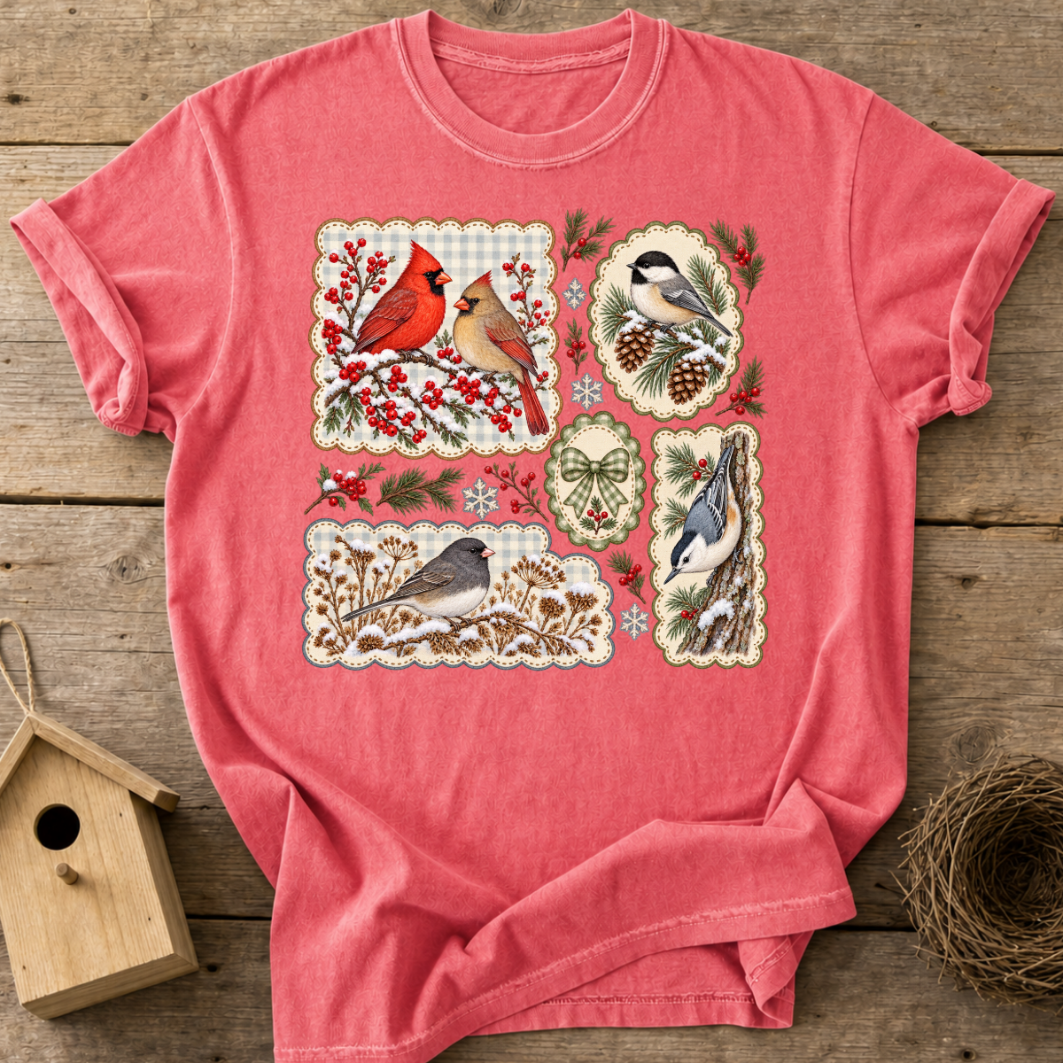 Winter Birds T-Shirt