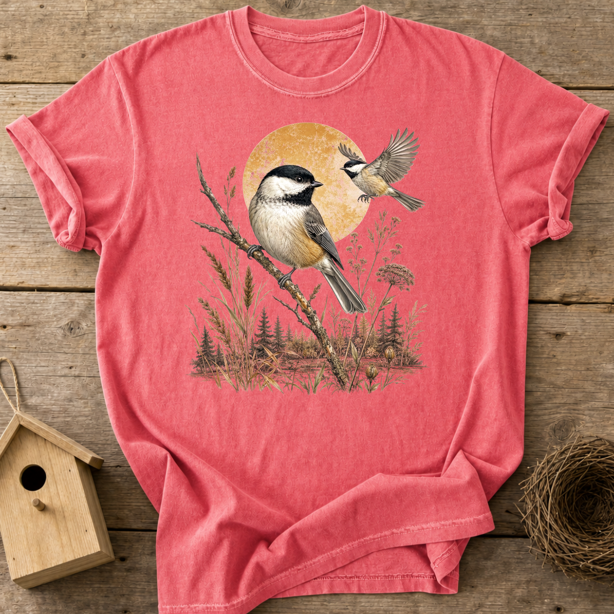 Chickadee Sunrise T-Shirt