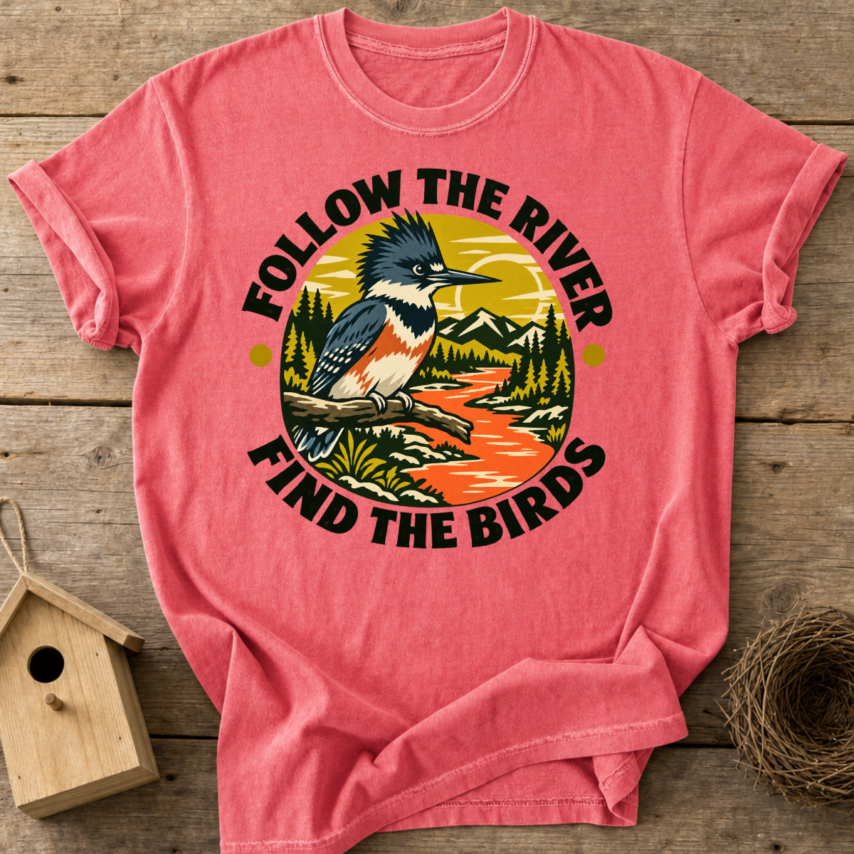 River Kingfisher T-Shirt