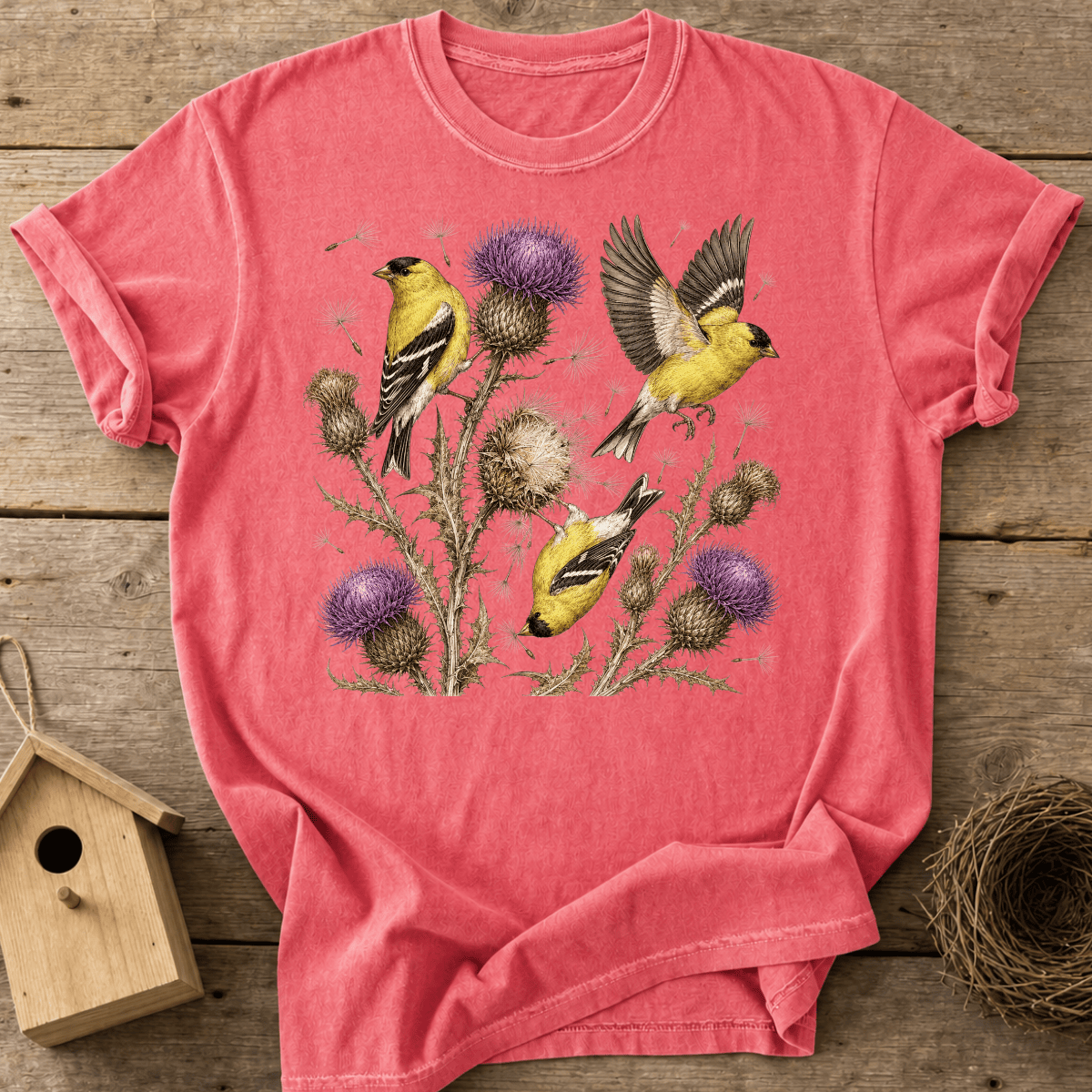 Goldfinch Thistle T-Shirt