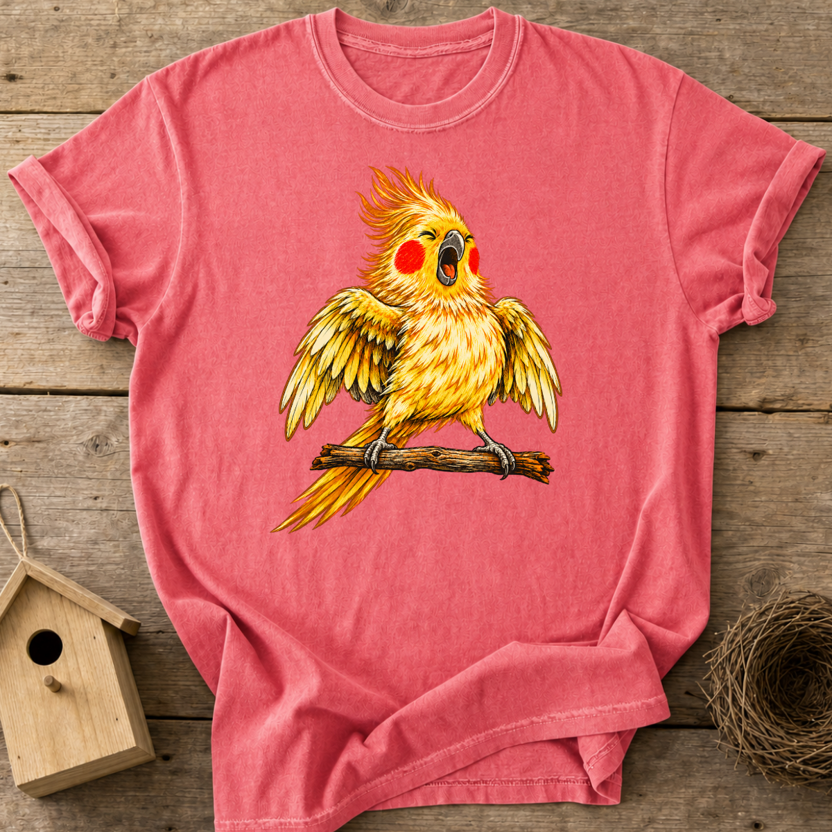 Cockatiel Attitude T-Shirt