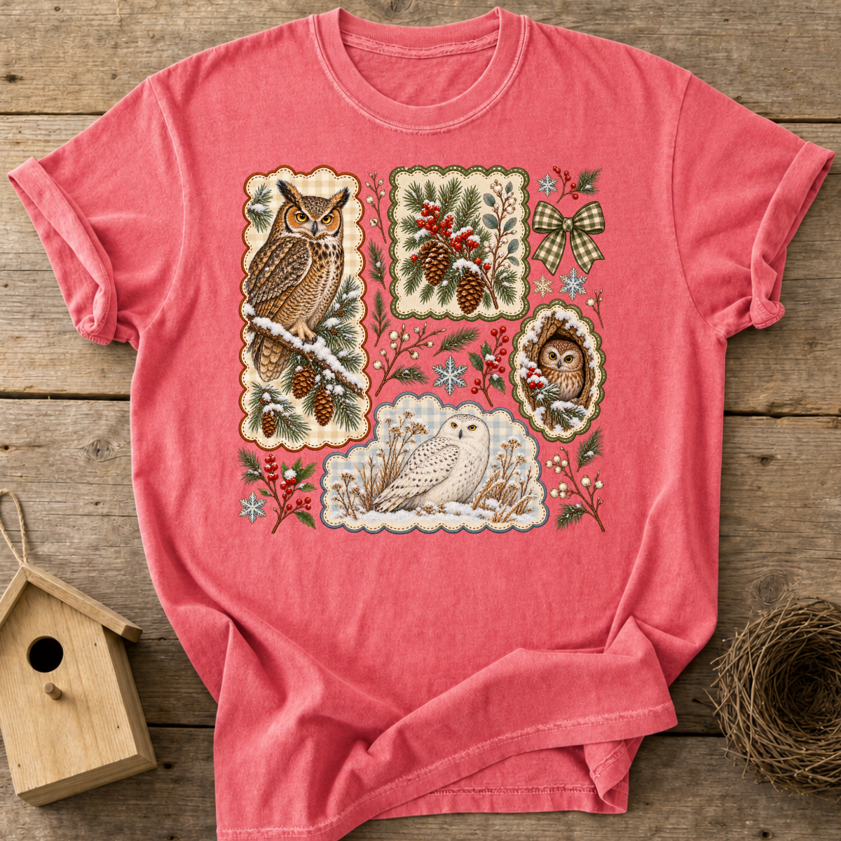 Winter Owls T-Shirt
