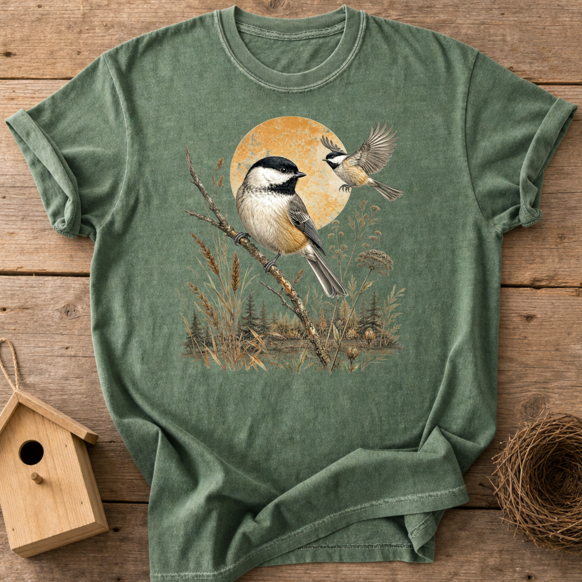 Chickadee Sunrise T-Shirt